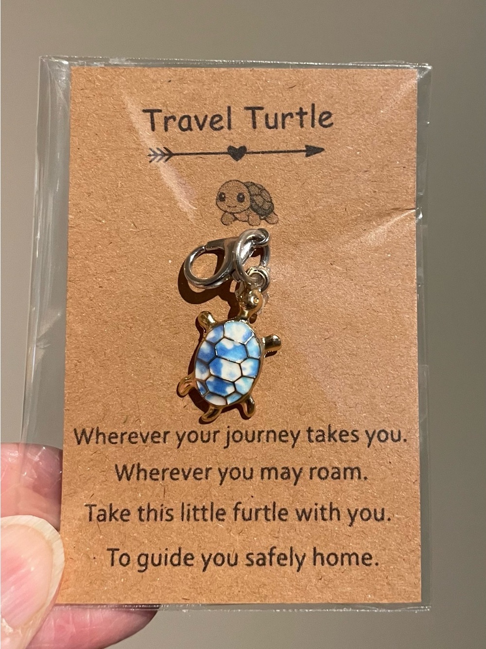 Travel Turtle Charm 🐢